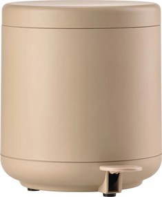 Béžový pedálový odpadkový kôš 4 l Ume – Zone