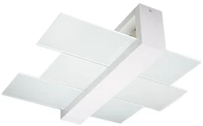 Sollux SL.0078 - Stropné svietidlo FENIKS 2 2xE27/60W/230V biela SLX0050