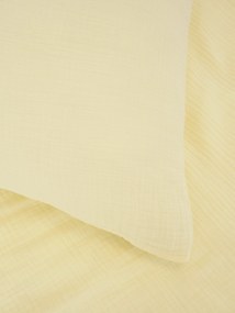 Mušelínové obliečky – Alexia pastelovo žltá