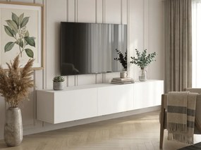 TV stolík NEXIRA 150 cm, biely