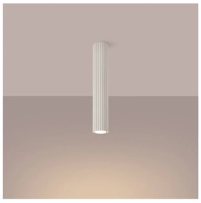 Krémovobiele bodové svietidlo Gleam – Sollux