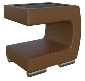 Nočný stolík Umaru, Strana: ľavá, Dostupné poťahy: ekokoža Soft 033
