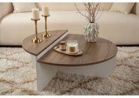 Konferenčný stôl Orion - Walnut, White