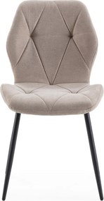 Béžové jedálenské stoličky v súprave 4 ks Luna – Marckeric