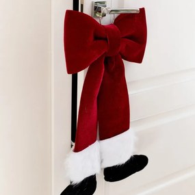 Vianočná dekorácia BOWE mašľa, červená 711060