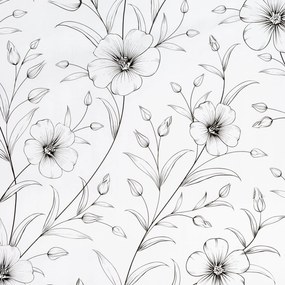 SATÉNOVÉ OBLIEČKY SPRING33 200X220 CM, 2 KS 70X80 CM KVETY