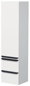 Kúpeľňová skrinka vysoká Naturel Pavia 40x155x35 cm biela mat PAVIA3V40DVLCE, 1 ks