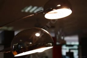 Retro stojaca lampa Palp chróm