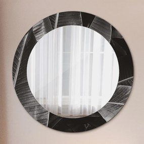 Okrúhle zrkadlo s potlačou Tropické palmy fi 60 cm