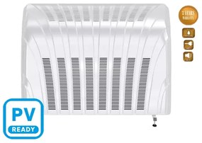 Odvlhčovač s Plastovým Krytom Microwell DRY 1200 Wave 120m²