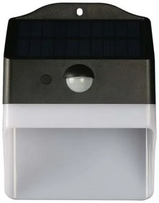 LED solárne nástenné svietidlo so senzorom LED/2W/3,7V 4000K IP65 1200 mAh