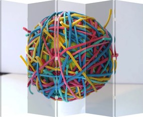 Paraván - Gumičky (210x170 cm)