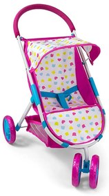 CreativeToys Detská bugina pre bábiky – Milly Mally Susie Candy