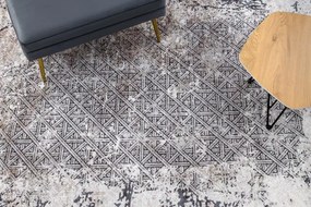 Koberec MIRO 51864.804 Vintage, kocka sivý