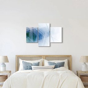 Obraz - Geometrické útvary (90x60 cm)