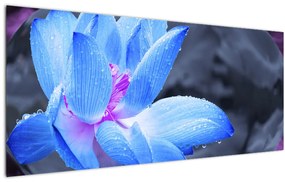 Obraz kvetu v detaile (120x50 cm)