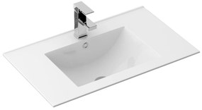 Rea Dafne 75 umývadlo, 76 x 47 cm, biela, REA-U0040