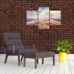 Obraz - Červený maják (90x60 cm)