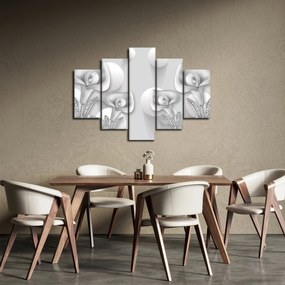 Obraz - Kvetinový dizajn (150x105 cm)