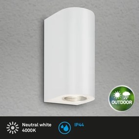Briloner 3648-026- LED Vonkajšie nástenné svietidlo UP&amp;DOWN 2xGU10/4,7W/230V IP44