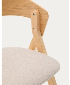 Jedálenská stolička v prírodnej farbe Godia – Kave Home