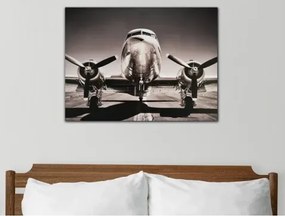 Obraz na plátne Vintage lietadlo, 80x60 cm%