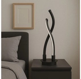 ONLI - LED Stolná lampa DAFNE LED/12W/230V 4000K 48 cm čierna