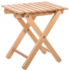 ČistéDrevo Drevená skladacia stolička