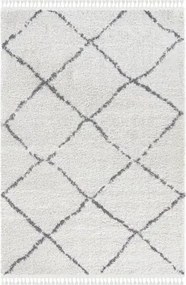 Koberec Boho 160x230 cm, biely%