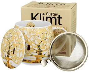 Čajová súprava Klimt Ecru Tree Of Life 430 ml