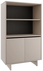 Skrinka STANDO STD04, krémová