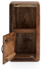 furniture-nabytek.cz - Masívna kúpeľňová nástenná skrinka Calcutta II z recyklovaného dreva, lakovaná, viacfarebná