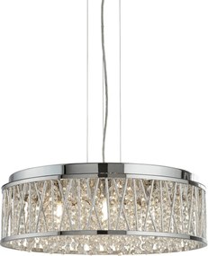 XXXLutz KRIŠTÁĽOVÉ ZÁVESNÉ SVIETIDLO, 48/135 cm - Série svietidiel - 003187005201