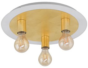 Eglo 97492 - LED stropné svietidlo PASSANO 3xE27/4W/230V zlaté