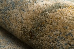 Koberec OMEGA ELIAN mramor, zelený kruh