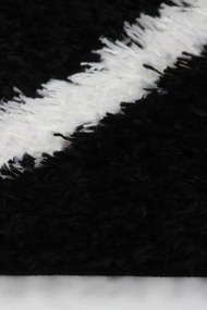 Koberec Boho 613 BLACK/CREAM rozmery koberec: 80x150 cm