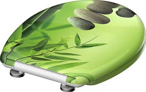 Eisl Sanitär WC sedadlo Duroplast Soft Close Green Garden 82365