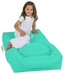 Sedací vak Kiddo (tyrkysová). Vlastná spoľahlivá doprava až k Vám domov. 1101676