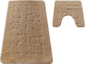 Sada kúpeľňových koberčekov Montana CLTSTONE béžová