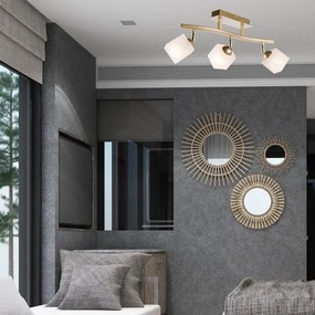 Bodové svietidlo KLARA 3xE14/40W/230V zlatá