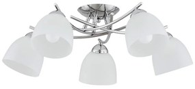 Prisadený luster SEVA 5xE27/15W/230V lesklý chróm