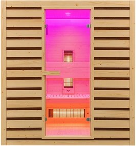 BPS-koupelny Infrasauna Relax HYD-6714 180x150, 4-5 osôb