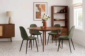 Noela Menčestrová jedálenská stolička MARIE zelená