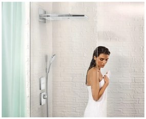 Hansgrohe ShowerSelect Glass, ventil pod omietku pre 3 spotrebiče, biela/chrómová, HAN-15736400