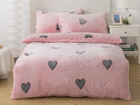 XPOSE® Mikroplyšové obliečky LOVE Exclusive (svietiaci efekt)