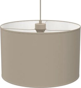 Závesný luster ARDEN na lanku 1xE27/15W/230V, priemer 40 cm, béžový