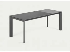 AXIS PORCELAIN DARK GREY rozkladací jedálenský stôl 140 (200) cm