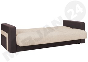 Sedacia súprava 3+1+1 s taburetom Alaska, Dostupné poťahy: ekokoža Soft 066 + Lawa 01