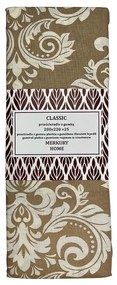 Napínacia plachta Classic bavlna ecru/béžová 220x200 + 25 Merkury Home