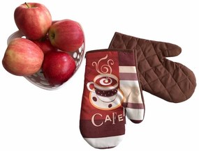 Kuchynská rukavica COFFE II, cafe - sada 2ks